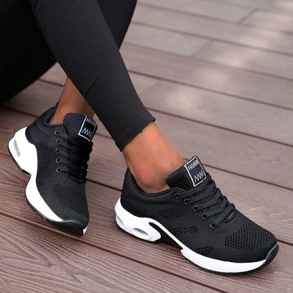 Alberta – Cushioned Air Sole Lace-Up Sneakers